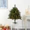 3ft. Pre-Lit Wyoming Mixed Pine Artificial Christmas Tree, Clear LED Lights